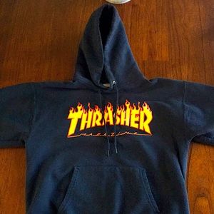 Thrasher Flame Hoodie